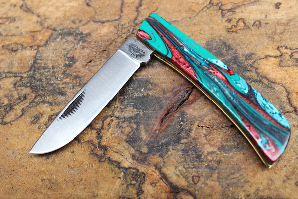 Clodbuster Jr Special "TEAL" handles (GE99jrT)