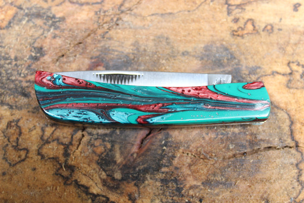 Clodbuster Jr Special "TEAL" handles (GE99jrT)