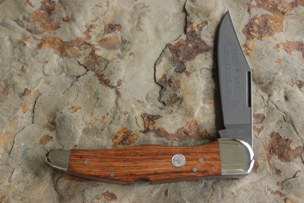 Böker Large Lockback Single Blade Hunter with Rosewood handles (BK1011RW)