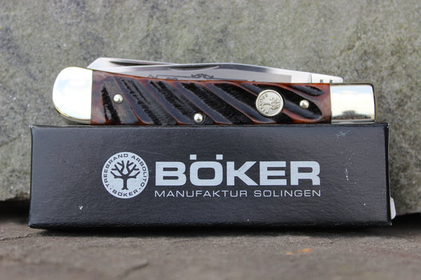 Böker Tree Brand Washboard Bone Trapper (BK2525WBB)