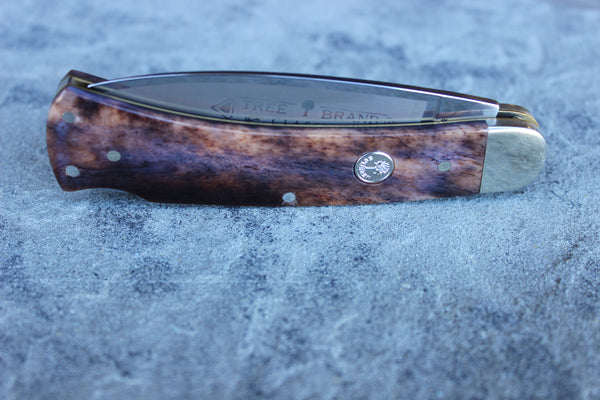 Böker Large Lockback with Buckskin bone handles (BK1000BK)