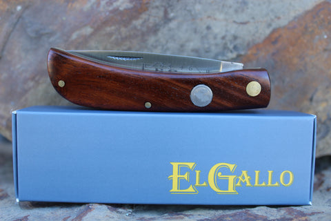 El Gallo EG99jr Wood Handle D2 Clodbuster