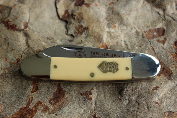 Med Canoe / Butterbean Yellow handles GEBBY