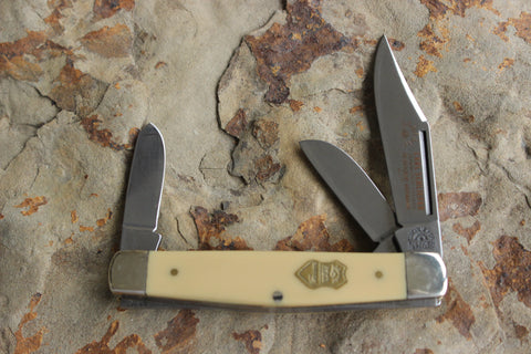 German Eye Medium Stockman with Yellow Handles (GE350Y)