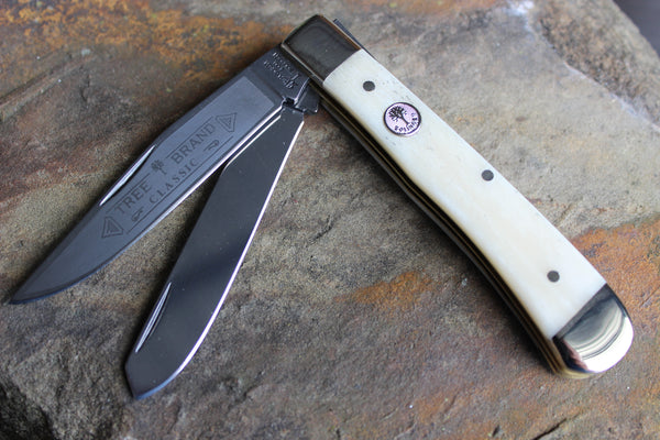 Böker Tree Brand Smooth Red Bone Trapper (BK2525SRB)