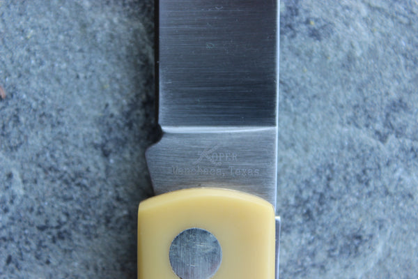 Roper Large Folding Lockback with Yellow handles - similar to 99YL (RP030)