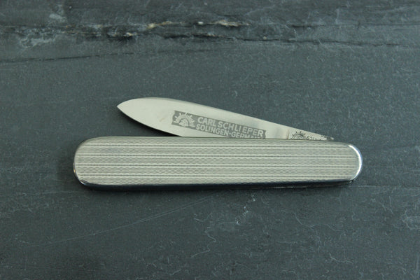 Vintage Magic Knife Pattern with Patterned Stainless Steel handles