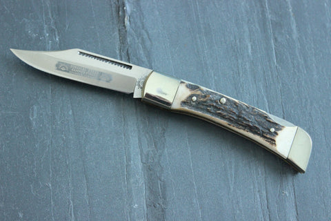 Vintage Regal Junior Lockback Pattern with Genuine Stag handles