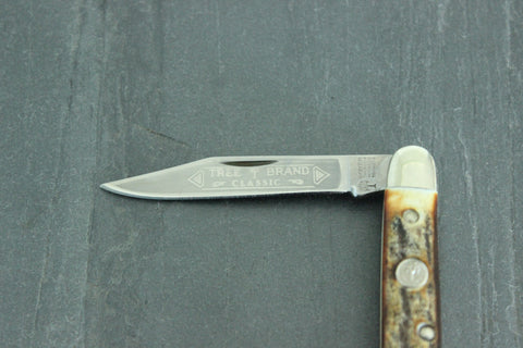 Böker Tree Brand Stag Pen Knife (118288HH)